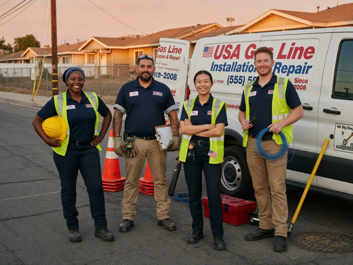 Gas Line Installation company in Promise City, IA